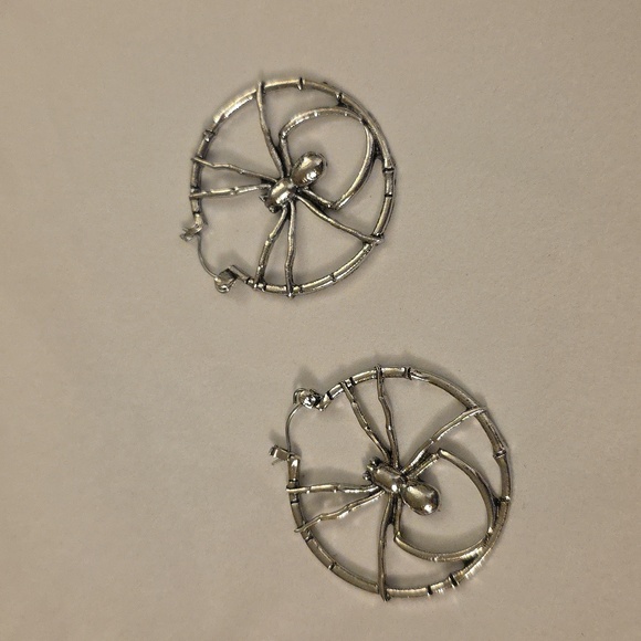 Fashion Jewelry Jewelry - SPIDER Hoop Earrings